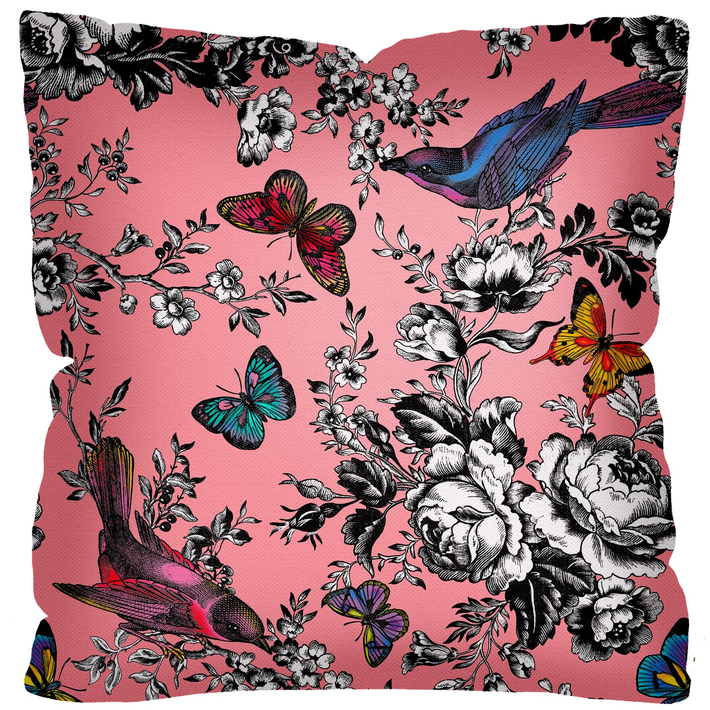 Electric Toile ~ Raspberry