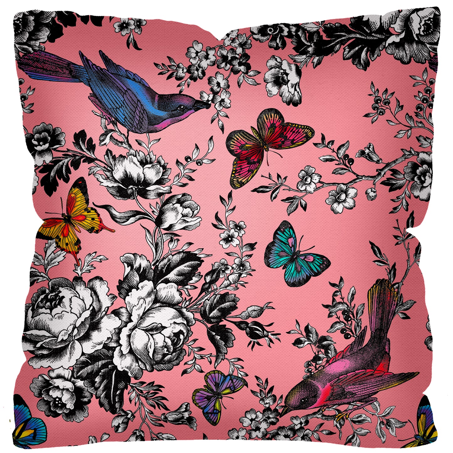 Electric Toile ~ Raspberry