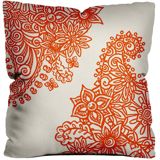 Paisley ~ Tangerine