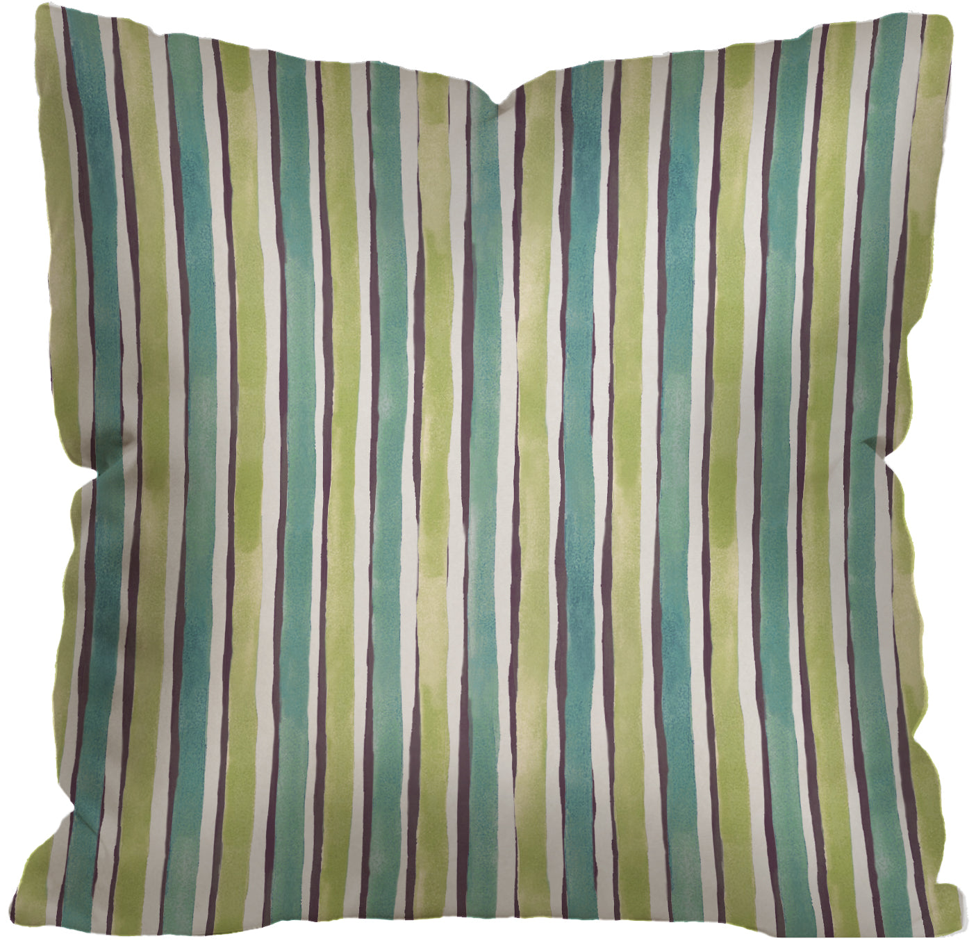 VERANDA STRIPE OUTDOOR ~ AQUA