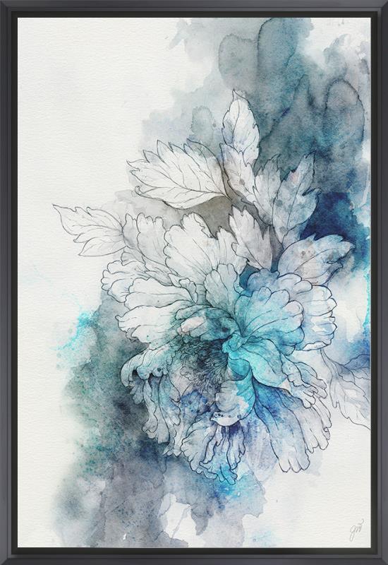 Peony Haze Blue I