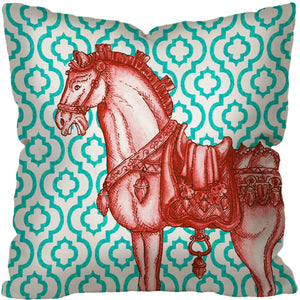 TANG HORSE I ~ TURQUOISE
