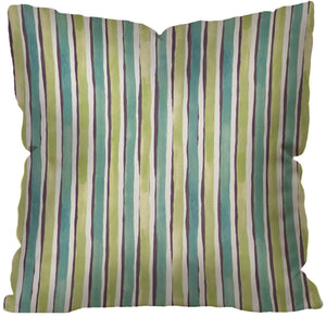 VERANDA STRIPE OUTDOOR ~ AQUA