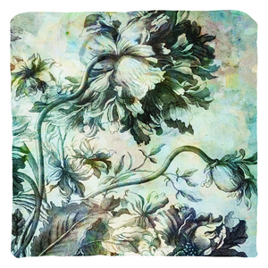 Bohemian Blossoms I ~ Green